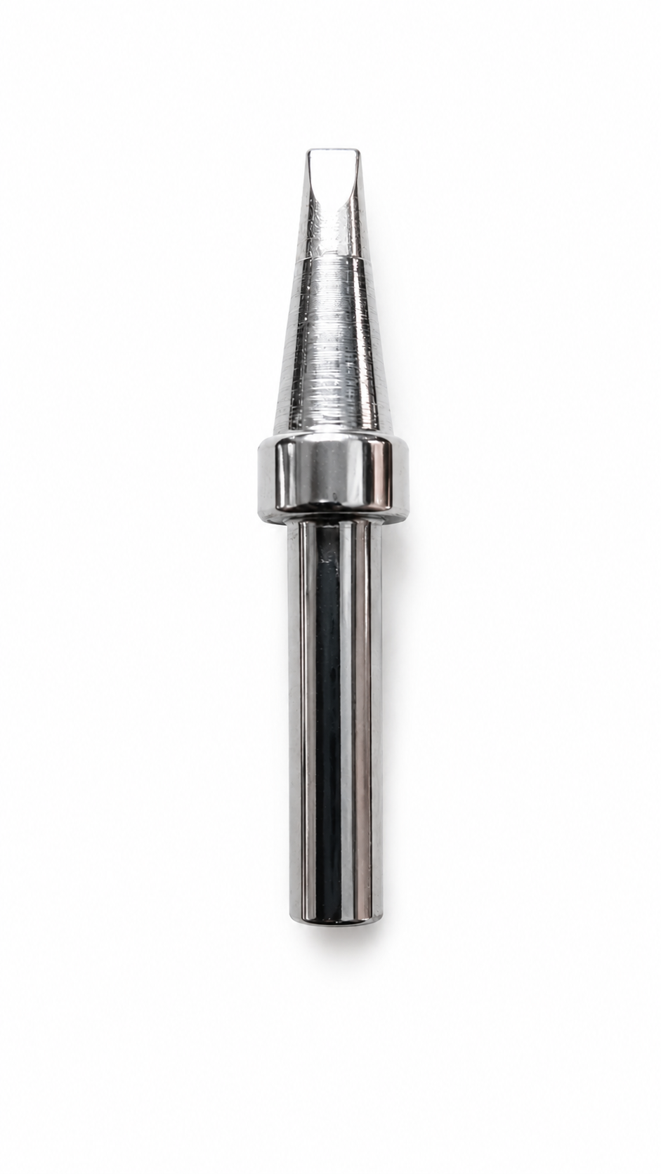 SBIST3C Soldron Iron Plated Chisel Bit for Soldron IST-100 Station.