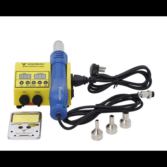 Portable Dual Hot Air Soldering Station