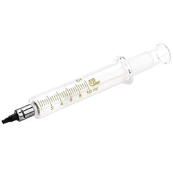 Glass Syringes With Metal Head and Caps 10ml/cc
