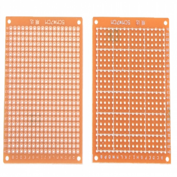 5x7cm Single Side Copper Plate Perf Board for PCB – Soldermall.com