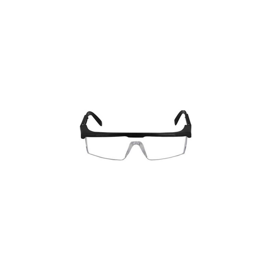 Zoom Safety Goggles with Side Protection and Adjustable Temples for Universal Fit