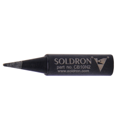 CB10N2 Black Ceramic Coated Long Lasting Micro Soldering Iron Bits for Soldron Soldron Variable Wattage Micro Soldering Station and SMPS Variable Wattage Micro Soldering Station