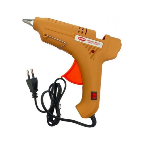 MARIO ME-117, 100 WATT PROFESSIONAL HOT MELT GLUE GUN FOR CRAFTING & DIY PURPOSE (YELLOW)