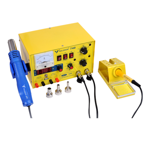 Soldron 740 3-in-1 Hot Air and Soldering Station