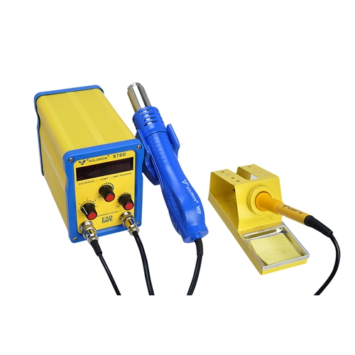 Soldron 878D 2-in-1 Hot Air and Soldering Station