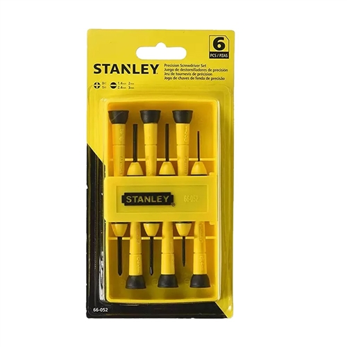 Stanley Precision Screw Driver Set 6 Pcs