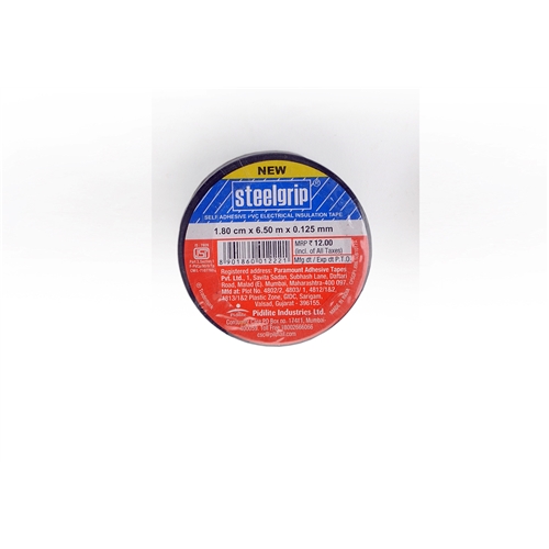 STEELGRIP INSULATION TAPE PVC - BLACK