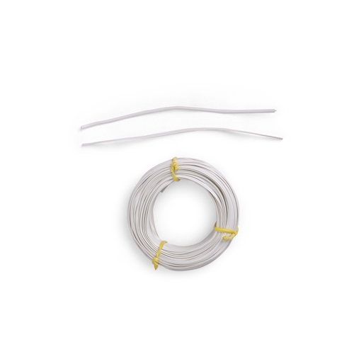 Twisting wire for cable management WHITE 25mtrs.