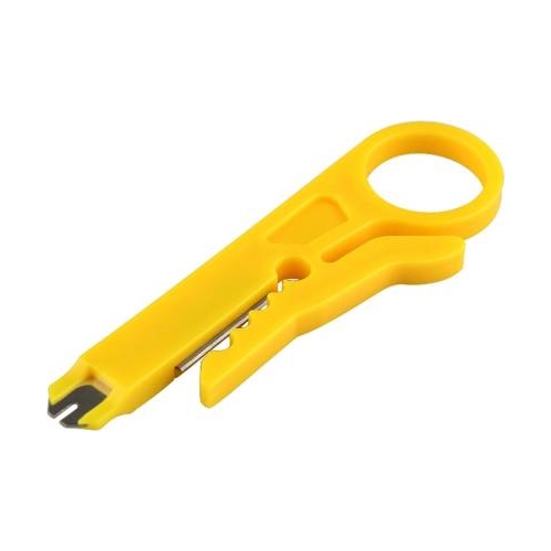 Wire Stripper Flat Nose Cable Cutter with Practical Punch Down Tool