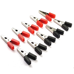 Big Crocodile clip pack of 10 (5 pair)