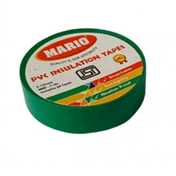 Mario PVC Insulating Tape - Green Color - 1 Piece Pack