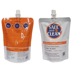 Safe and Clean Hand Cleaning Gel