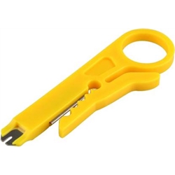 Wire Stripper Flat Nose Cable Cutter with Practical Punch Down Tool