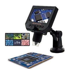 Wireless Digital Microscope 4.3 Inch Hd 3.6Mp 1-600X Magnifier G600 Portable LCD 1080P UK Plug