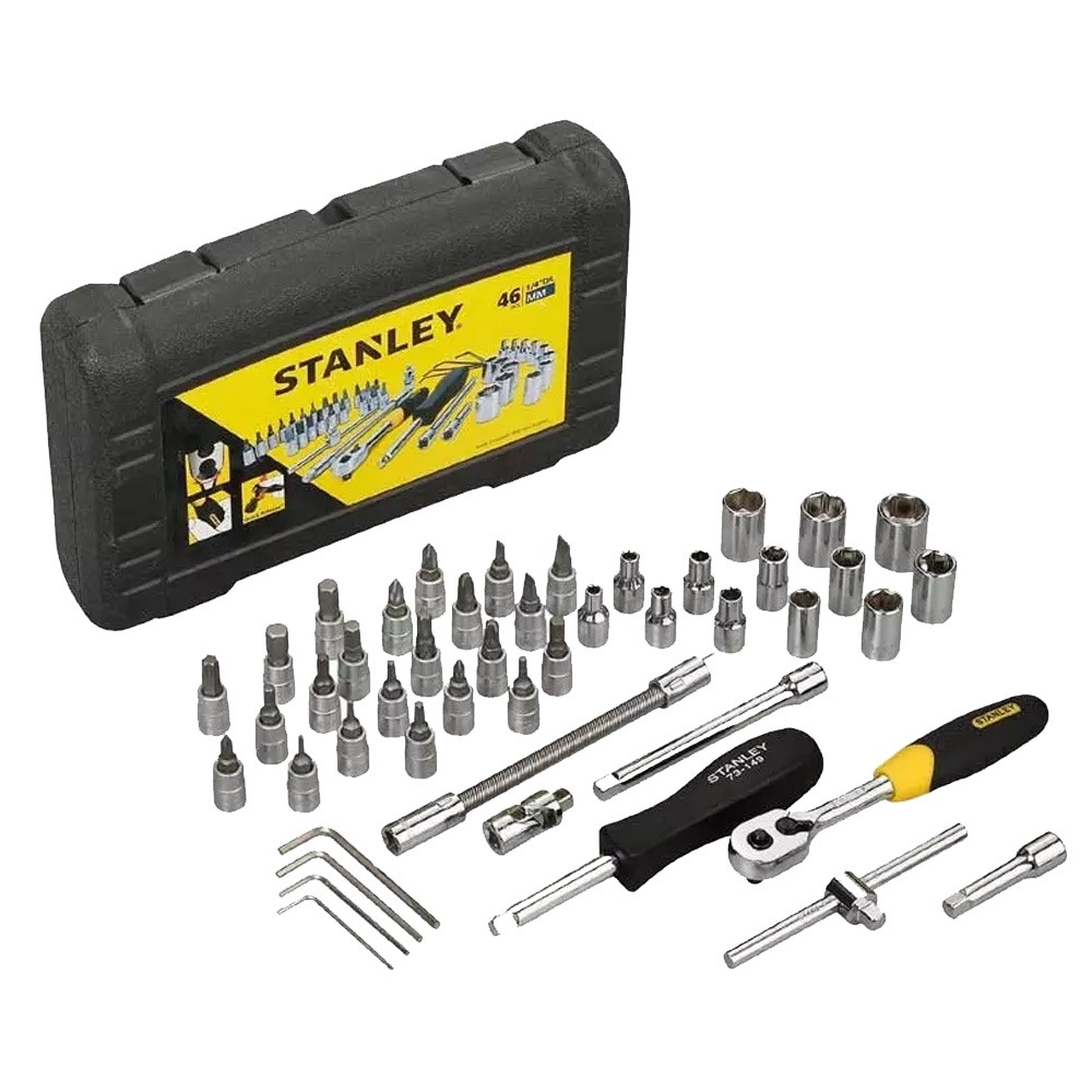 STANLEY MINI TOOLKIT FOR TOURING  STANLEY STMT72794-8-12 1/4 Drive Metric  Socket Set review 